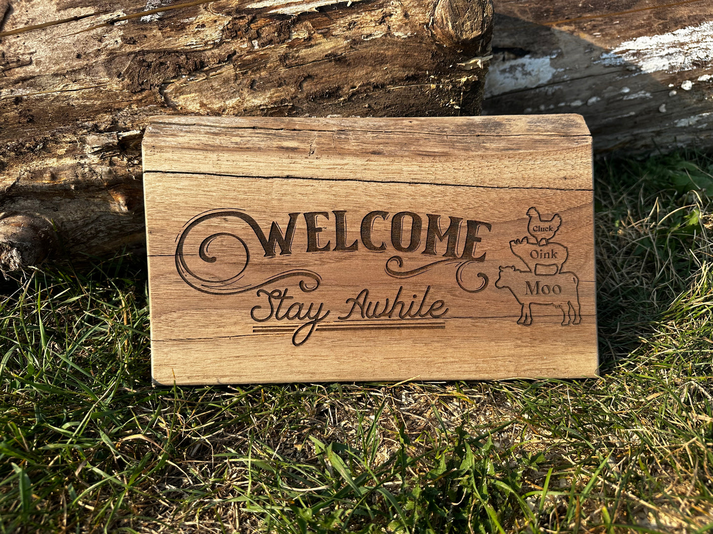 Farmhouse Welcome Sign