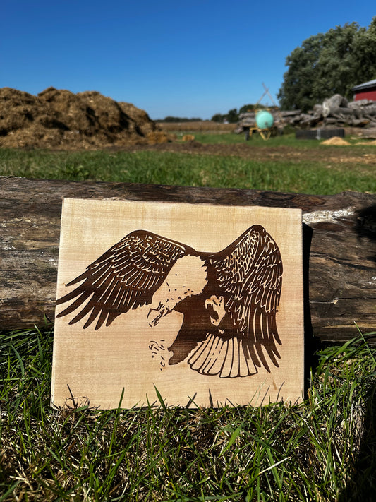 Swooping Mighty Eagle Sign