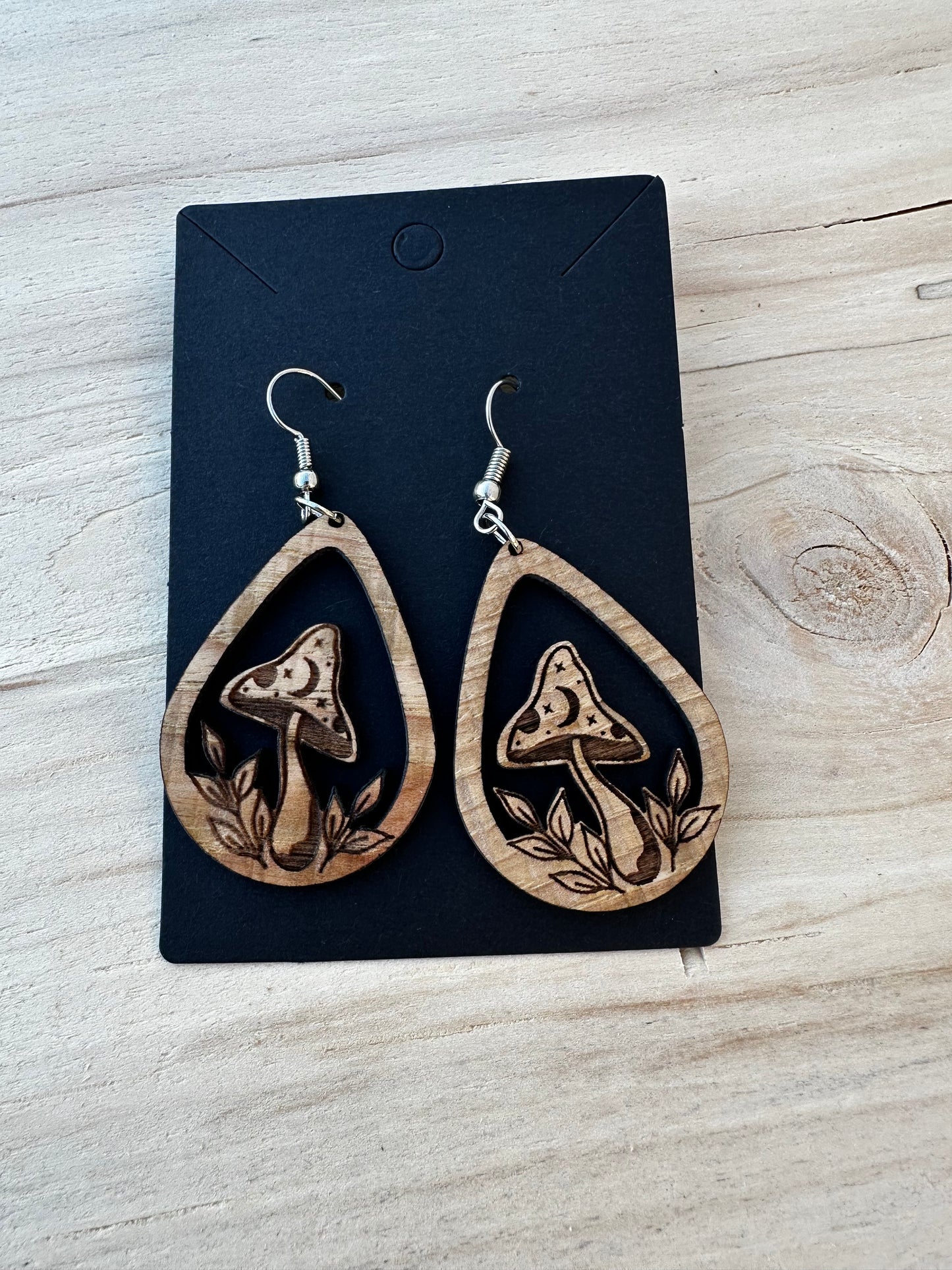 Celestial Mushroom Earrings