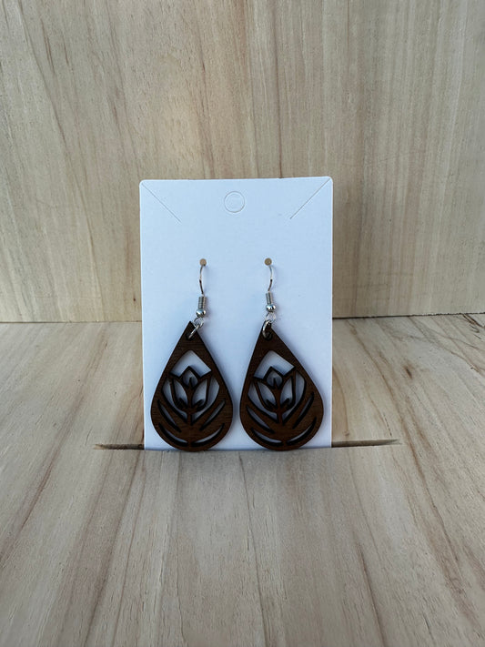 Tulip Teardrop Earrings