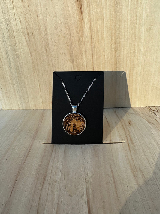 Dog Pendant Necklace